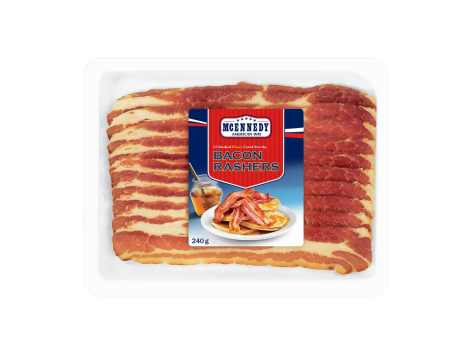 Fette di pancetta affumicata al miele
