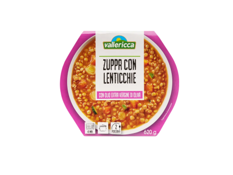 Zuppa con lenticchie