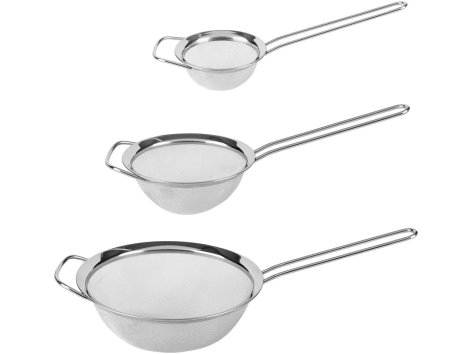 Set colini in acciaio, 3 pezzi