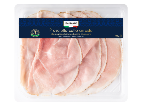 Prosciutto cotto arrosto alta qualità