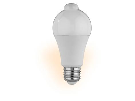 Lampadina LED con sensore di movimento