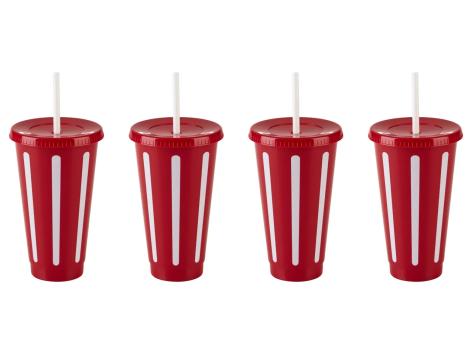 Set bicchieri o accessori per pop corn