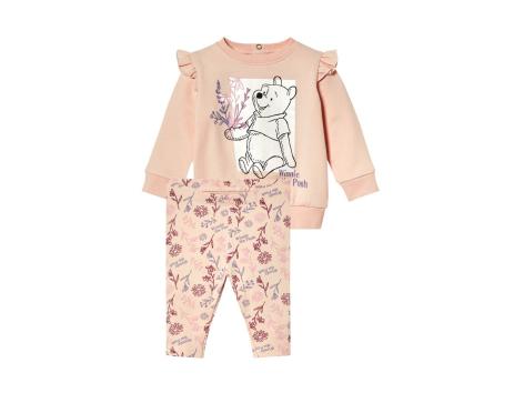 Tuta per neonata "Minnie Mouse, Bambi o Winnie the Pooh", 2 pezzi