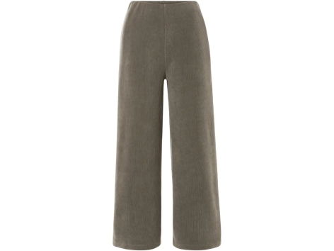 Pantaloni ampi in velluto da donna
