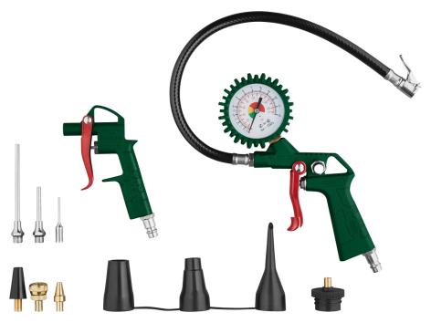 PARKSIDE® Set accessori per compressore, 12 pezzi