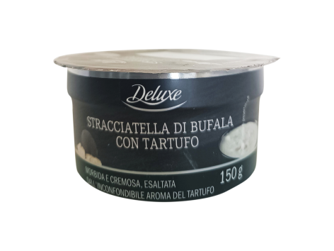 DELUXE Stracciatella di bufala con tartufo