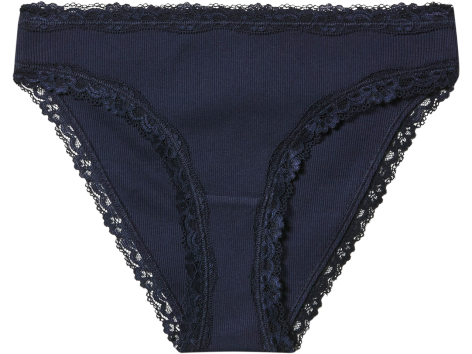 Slip da donna con pizzo, 5 pezzi