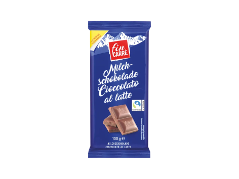 FIN CARRÉ Cioccolato al latte