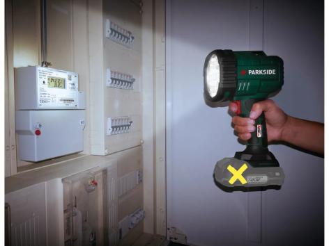PARKSIDE® Torcia a LED ricaricabile