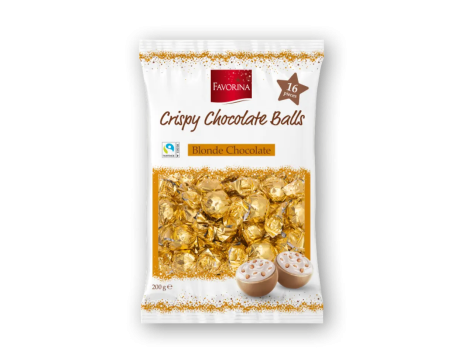 Praline di cioccolato bianco al caramello