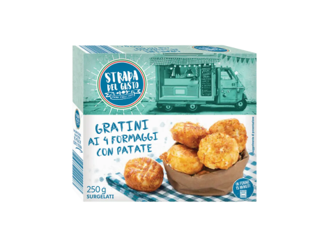 Sformatini ai 4 formaggi con patate