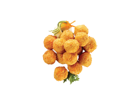 Polpettine di filetto di pollo cotte