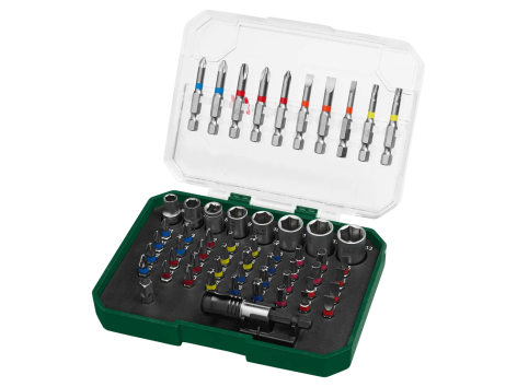 Set bit, 71 pezzi o bit e chiavi a bussola, 56 pezzi