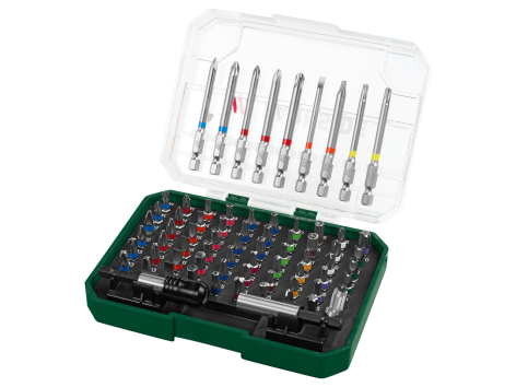 Set bit, 71 pezzi o bit e chiavi a bussola, 56 pezzi
