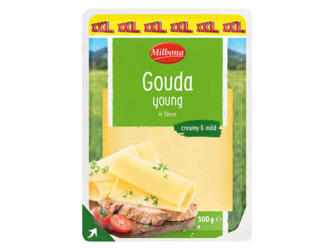 Gouda formaggio a fette XXL