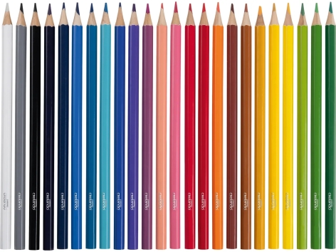 Matite colorate, 24 pezzi