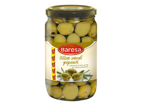 Olive verdi denocciolate giganti XXL