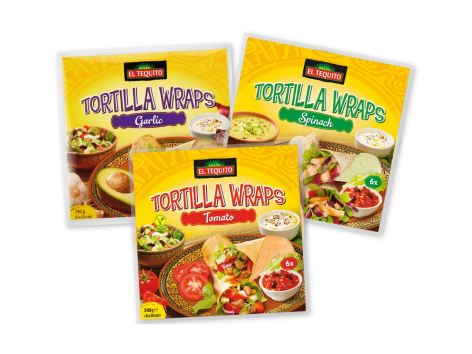 Mini tortillas