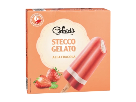 Stecco gelato alla fragola