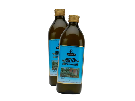 Olio extra vergine di oliva fruttato leggero