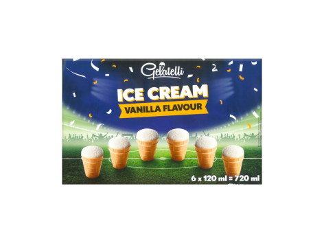 Coni gelato alla vaniglia