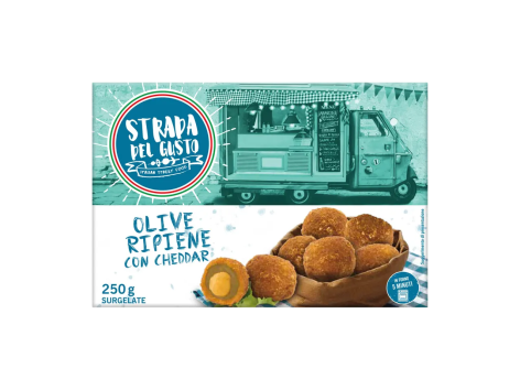 Olive ripiene al Cheddar
