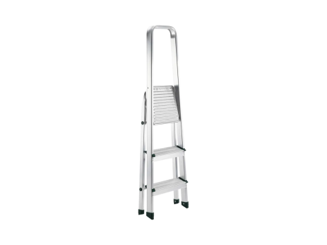 Scala in alluminio a 3 gradini