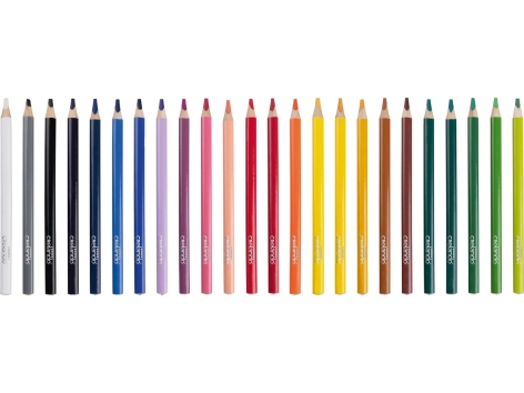 Matite colorate, 24 pezzi