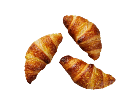 Croissant con ripieno al gusto di Crème-Brûlée