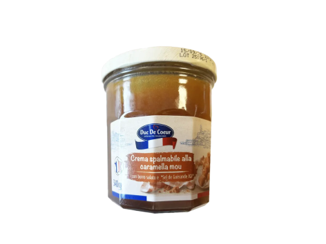 Crema spalmabile alla caramella mou con burro salato