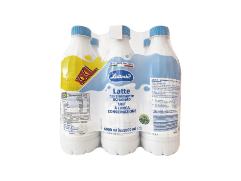 Latte parzialmente scremato italiano UHT