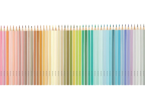 Matite colorate, 48 pezzi
