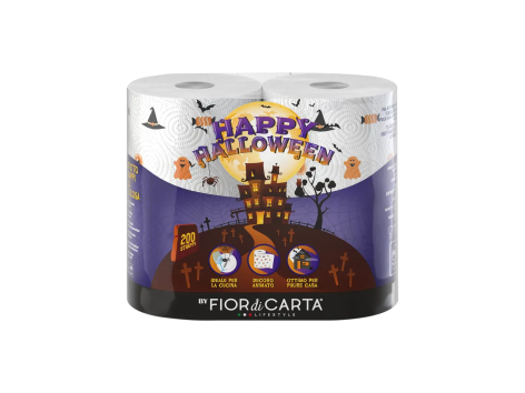 Rotolo casa Halloween 2 veli