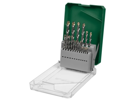 Set punte per trapano, 18 o 19 pezzi