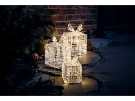 Decorazione natalizia 3D a LED