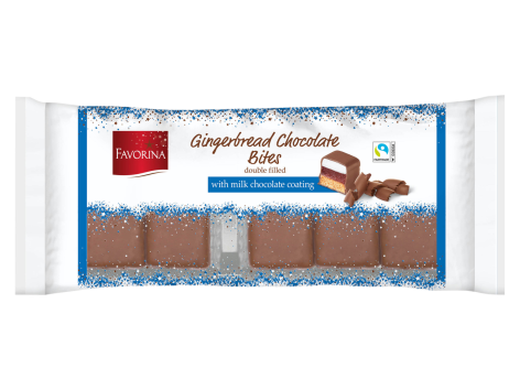 Dolcetti con doppio ripieno e copertura di cioccolato al latte