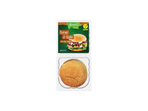 Burger di falafel