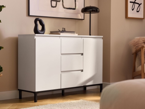 Mobiletto 3 cassetti e 2 ante