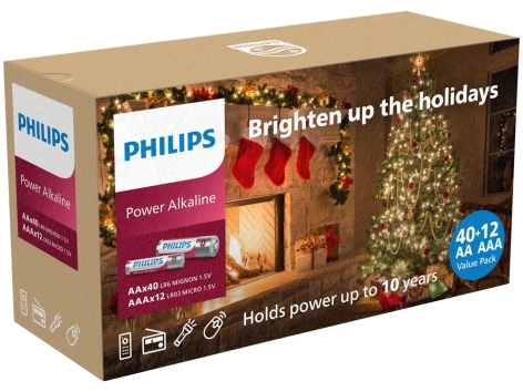 Batterie stilo, 52 pezzi