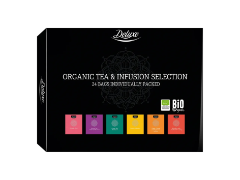 Selezione di tè ed infusi bio