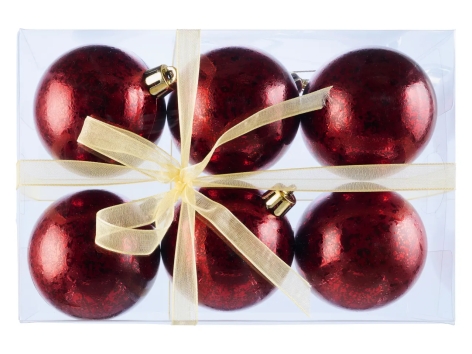 Palline natalizie, 6 pezzi