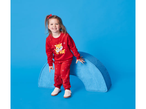 Tuta natalizia per bambina