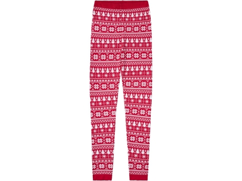 Leggings natalizi da bambina