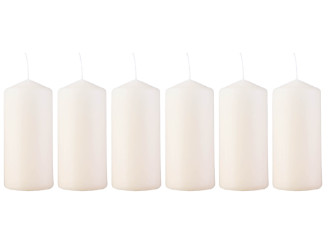 Candele natalizie, 2, 4 o 6 pezzi