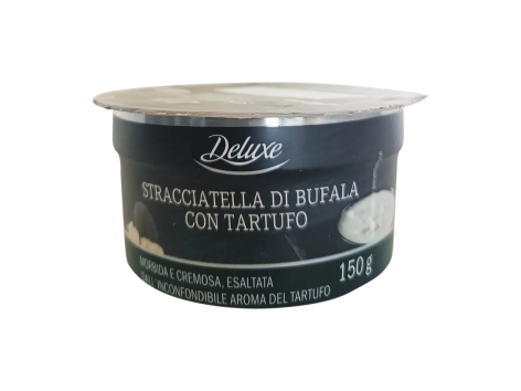 Stracciatella di bufala con tartufo