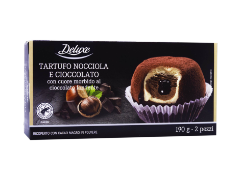 Tartufo nocciola e cioccolato