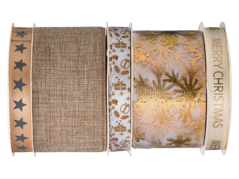 Set nastri regalo, 5 pezzi
