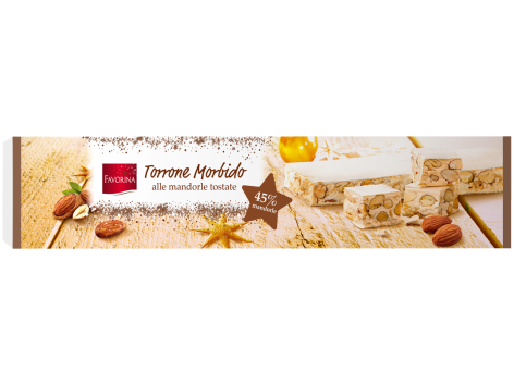 Torrone morbido con mandorle