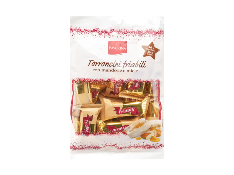 Torroncini friabili alle mandorle