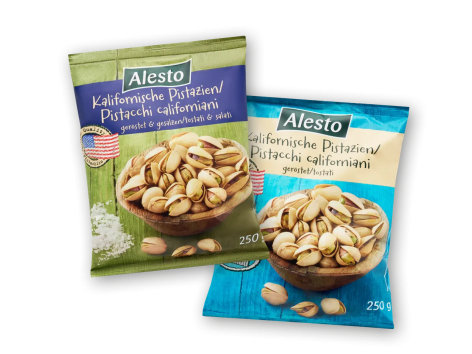 Pistacchi californiani tostati